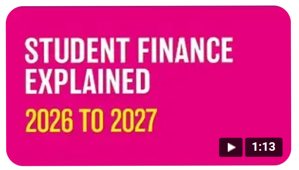 Student Finance England video