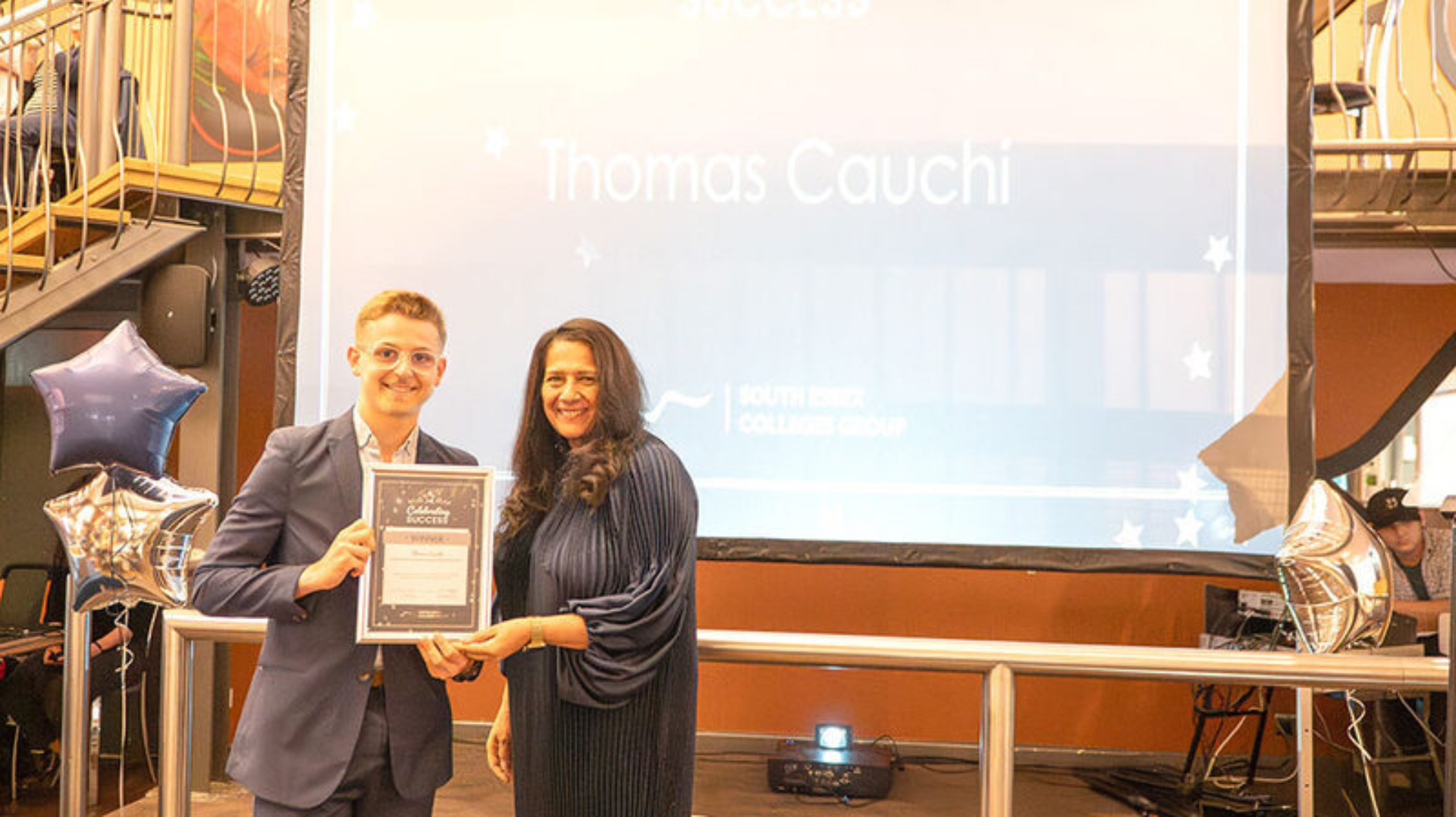 T Level Health Student Named South Essex Colleges Group Student of the Year at Celebrating Success 2026